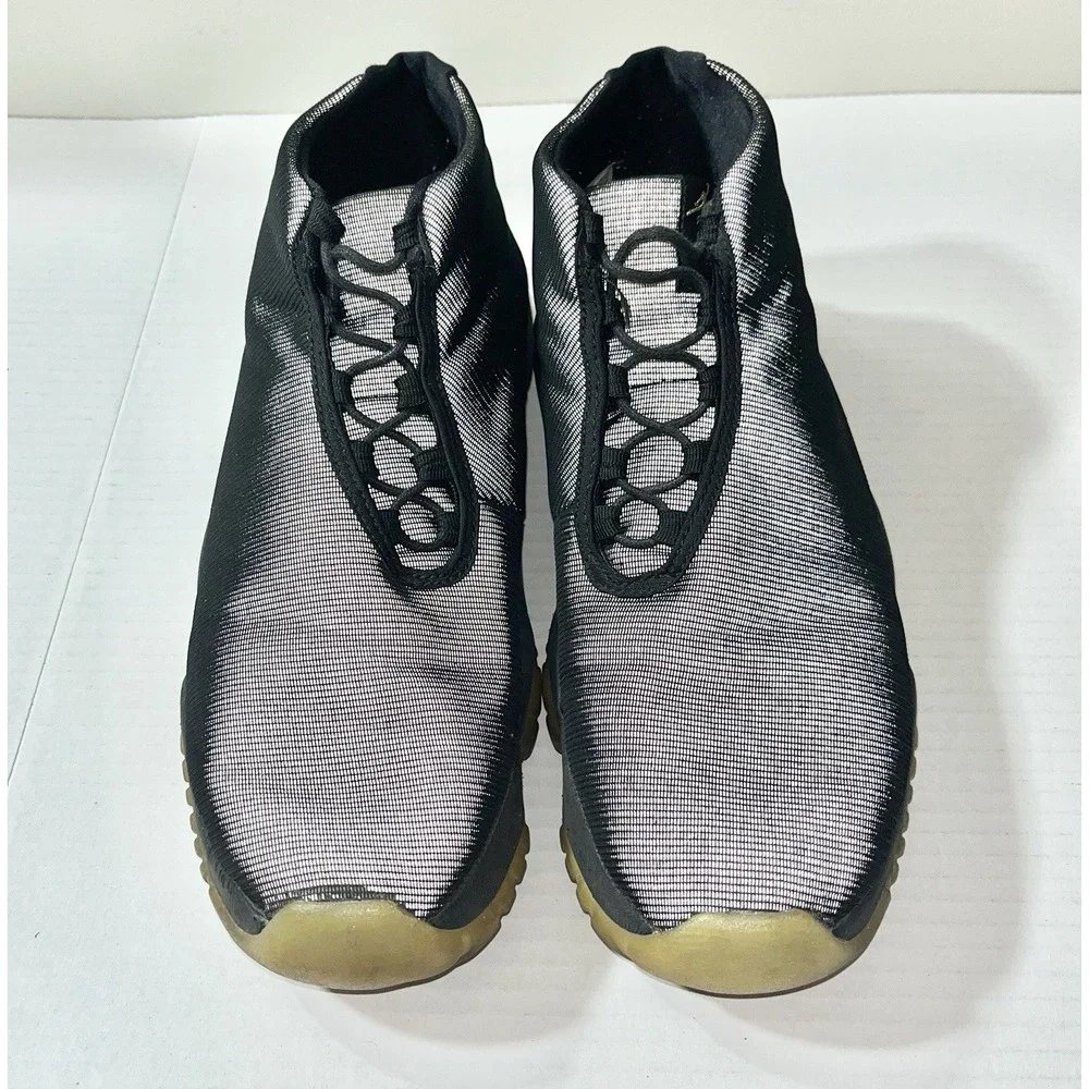 Air Jordan Future‎ 3M Sneakers Men's 10 Black Ice 3M 656503-011 Reflective Retro